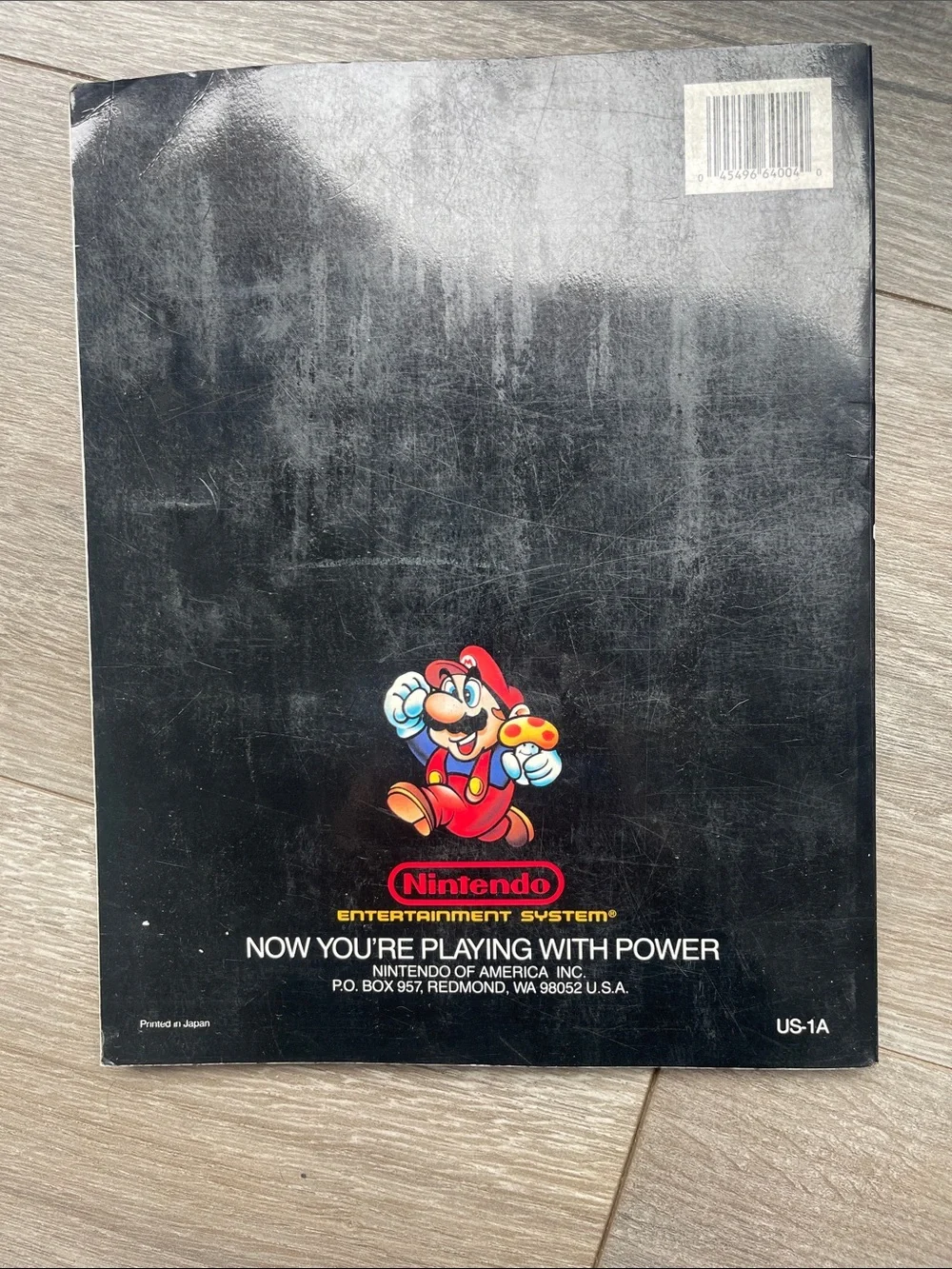 Nintendo Official Player's Guide — Black cover with multicolor tabs
